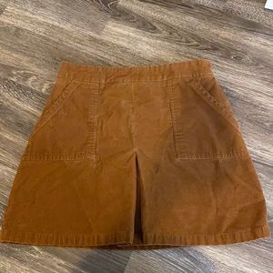Corduroy skirt